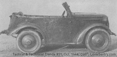 [Figure 8. Japanese Type 95 four-wheel-drive car.]